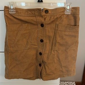 Gap corduroy skirt